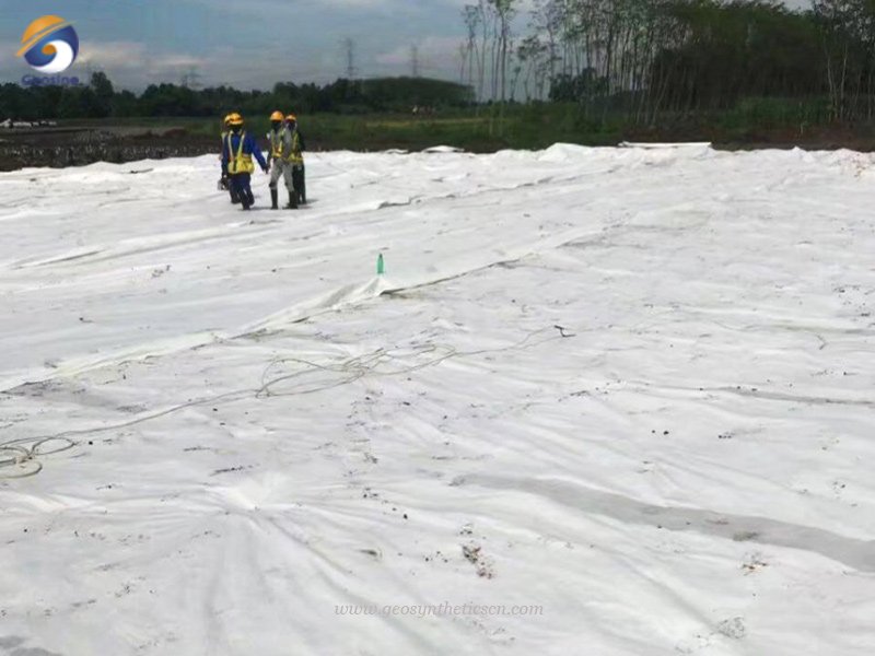 Non Woven Geotextile for Landfill Projects