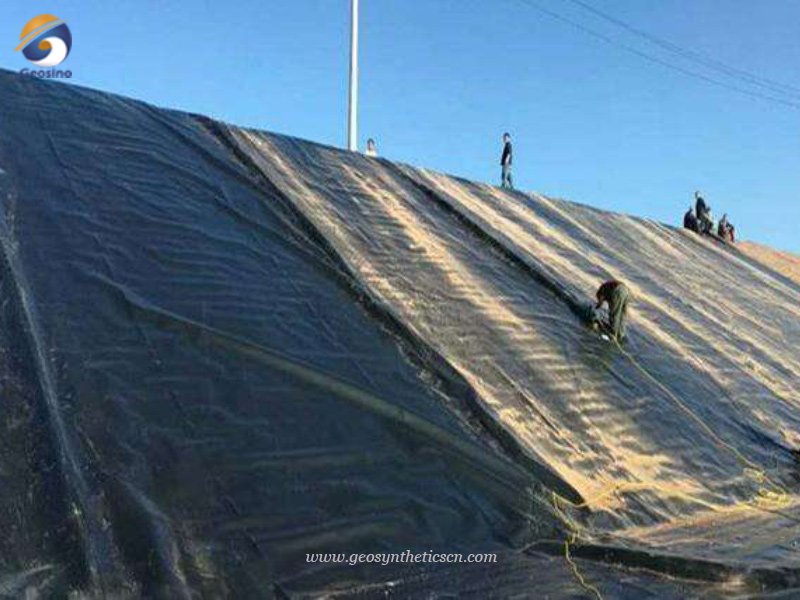 HDPE Waterproofing Membrane for Iron Ore tailings Treatment Projects in Indonesia