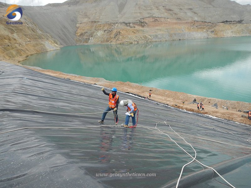 HDPE Dam Liner for Irrigation Reservoir Project in Morocco