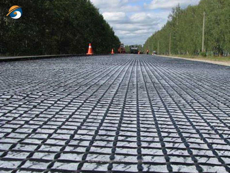 Fiberglass Geogrid Fabric for Road Construction in Indonesia