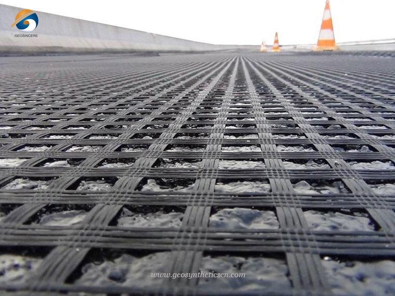 Fiberglass Geogrid for Road Construction Project in Indonesia