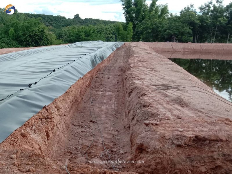 60 mil HDPE Liner for Walkway Construction in Canada