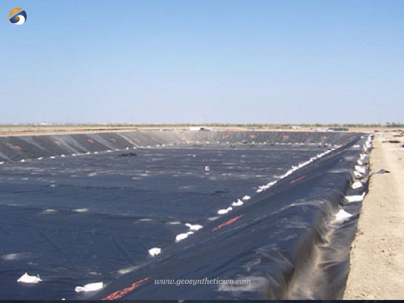1.5mm HDPE Textured Geomembrane Liner for landfill Project in Indonesia