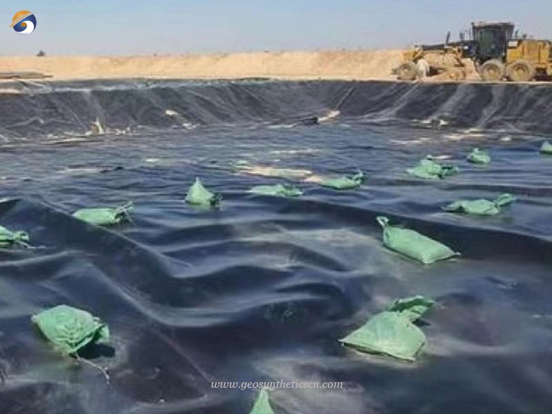 HDPE Dam Liners Used in Mongolian Agricultural Reservoir Project