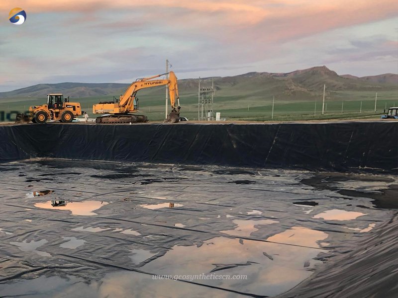 HDPE Dam Liners Used in Mongolian Agricultural Reservoir Projects
