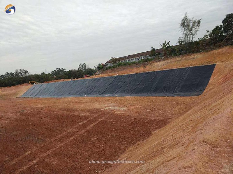 HDPE Pond Liner Fabric for Water Containment Project in Kenya