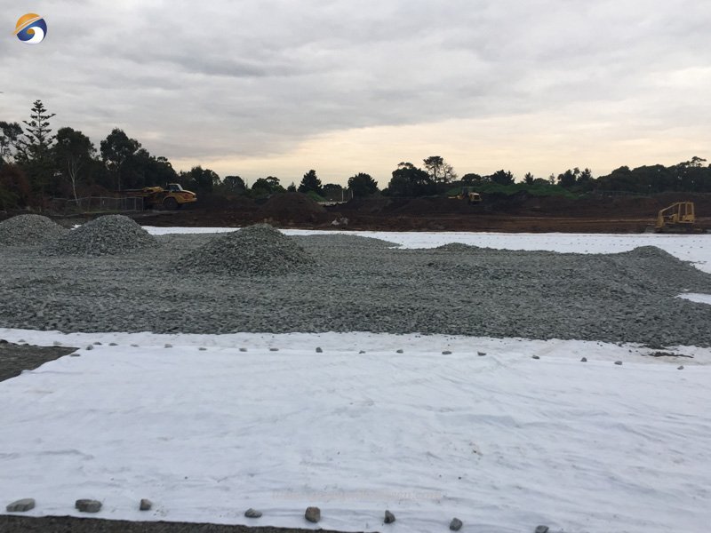 Non Woven Geotextile Fabric for Roadbed Construction Project in Thailand