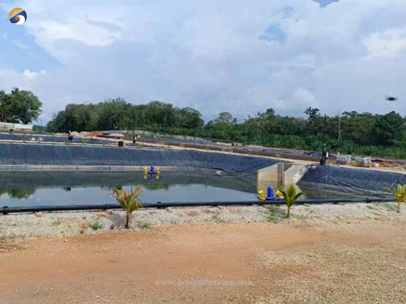 HDPE Fish Pond Liners for Aquaculture Farming in Indonesia