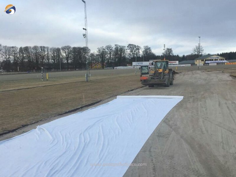 PET Filament Geotextile Liner for Driveway Road in New Zealand