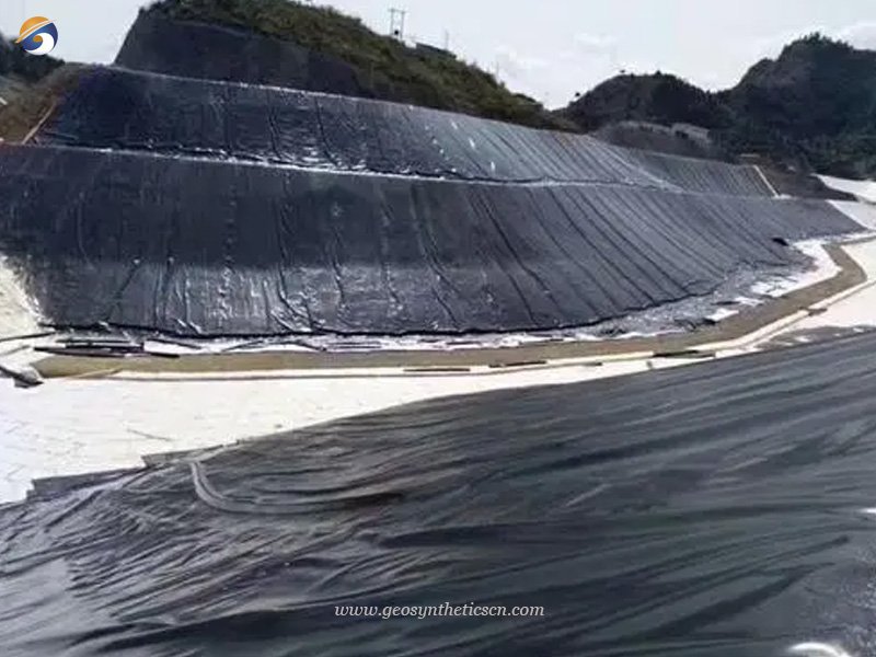 HDPE Geomembrane Sheet for Tailings Treatment Project in Peru