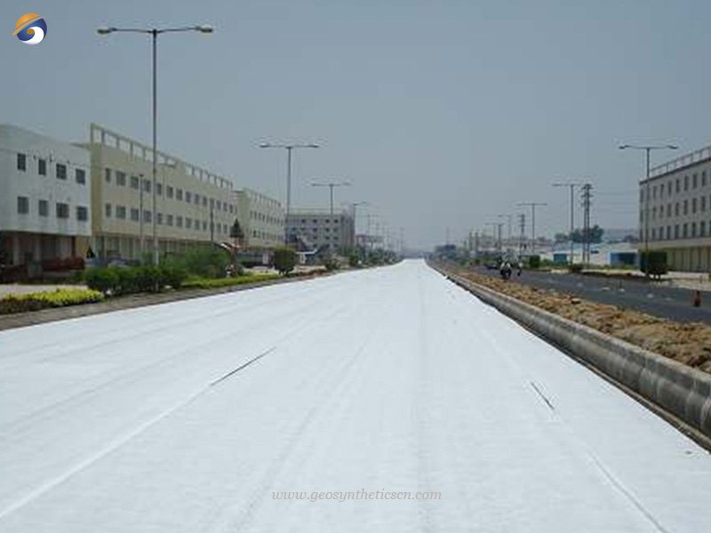 PET Geotextile Membrane for Road Construction Projects in Thailand