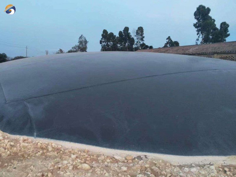 HDPE Geomembrane Liner for Biogas Project