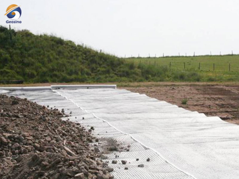 pet woven geotextile for road constrution