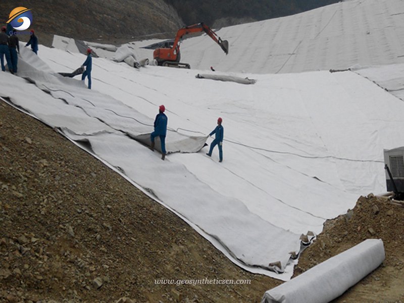 composite drainage net for Landfills