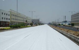 PET Geotextile Membrane for Road Construction Projects in Thailand