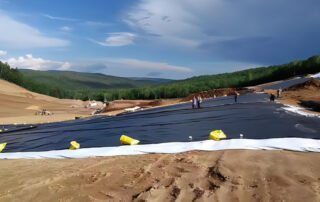 HDPE Geomembrane for Mining Project In Peru
