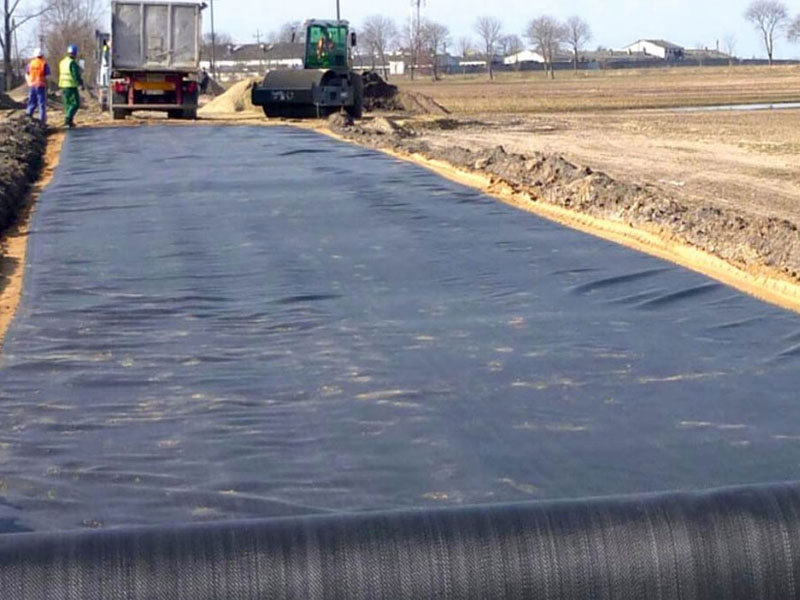 Polypropylene Woven Geotextile for Waste Deposits