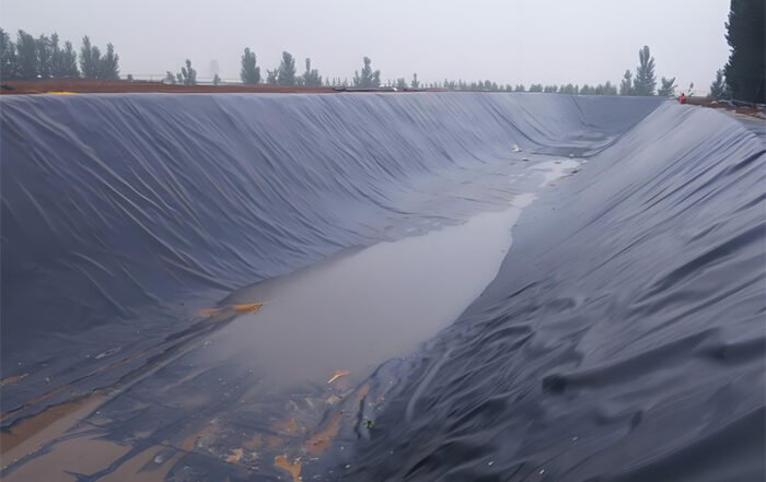 HDPE Geomembrane pond liner for Landfill Project