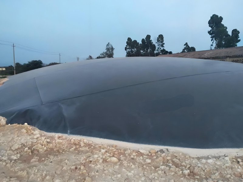 1.5mm Pond Liner HDPE Geomembrane for Biogas Digester