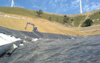 HDPE Pool Liner 1000 micron Waterproof Membrane for Mining