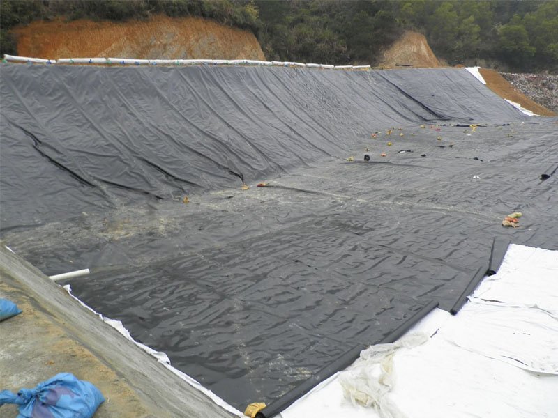 Irrigation Canals Waterproof Membrane EPDM Pond Liner for Landfill