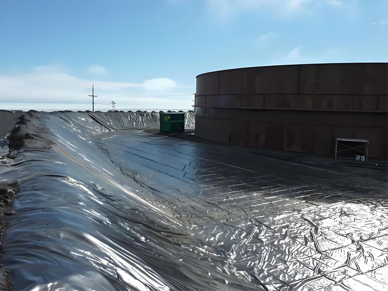 Reinforced Polypropylene Geomembrane 1.5 mm for Mining Pond