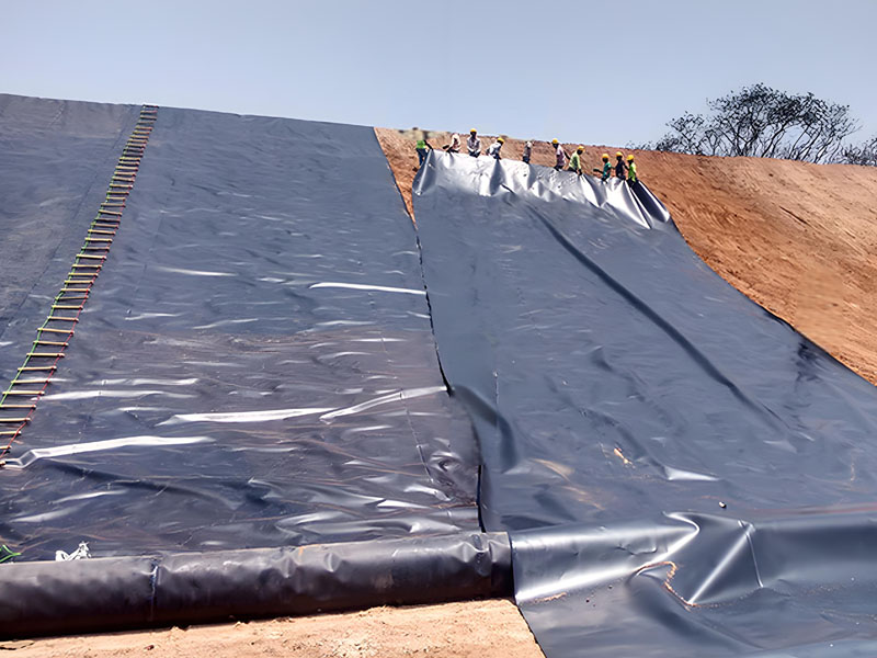 Geomembrane Film 60mil Membrane Liner for Heap Leaching Tank