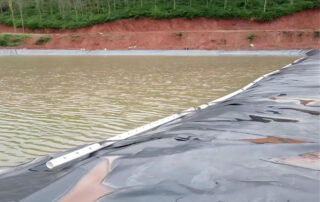 HDPE Geomembrane Waterproof Heap Leach Liner for Artificial Lake