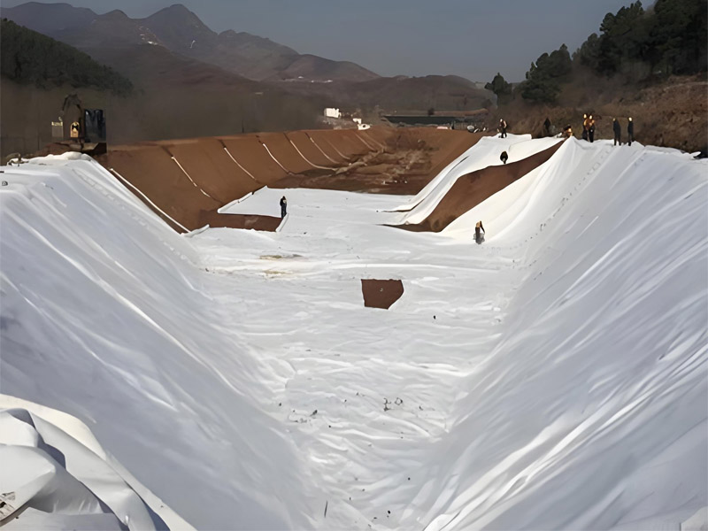 Double Punched Non Woven 6 oz Geotextile Fabric for Soil Isolation