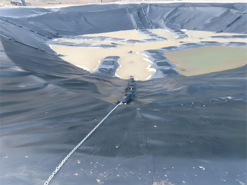 HDPE Geomembrane High Density Pond Liner for Landfill Project