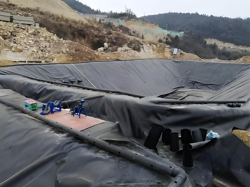 Polypropylene HDPE Geomembrane Sheeting for Mining Farm