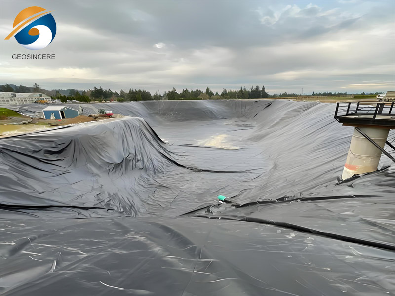 1000 micron Geomembrane for Mining Farm
